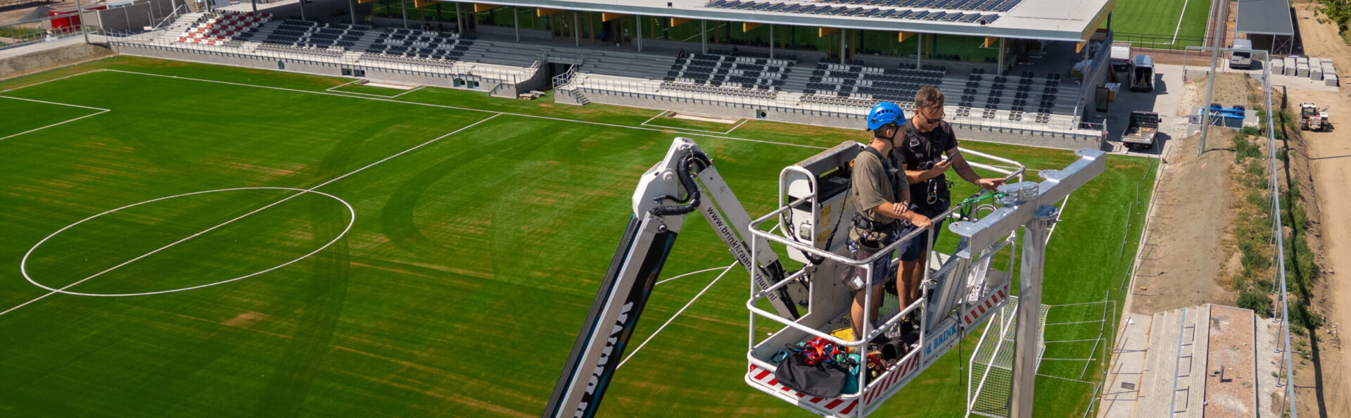 Lichtmast voetbalveld