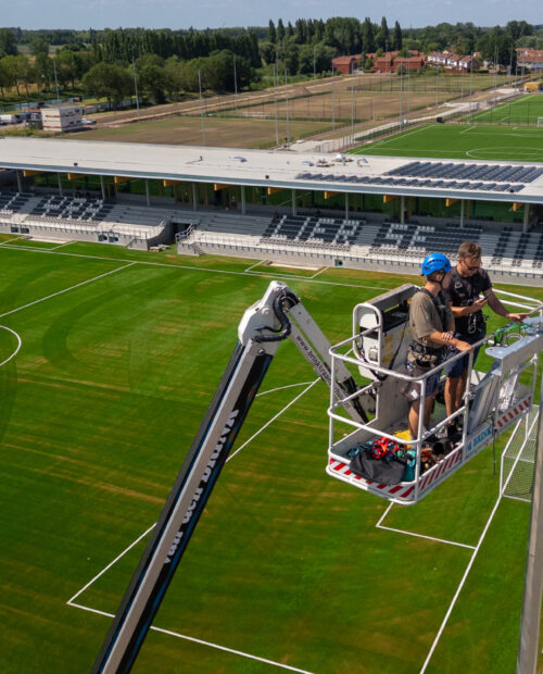 Lichtmast voetbalveld