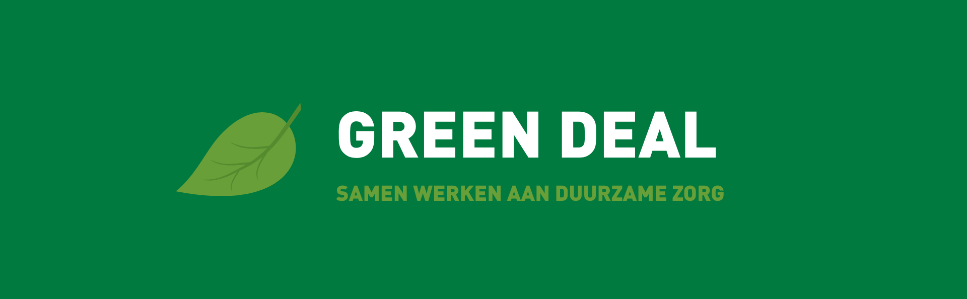 Green deal zorg